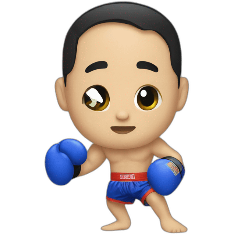 Thai boxing emoji