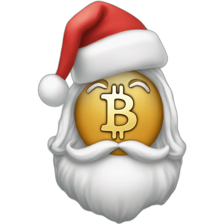 bitcoin christmas emoji