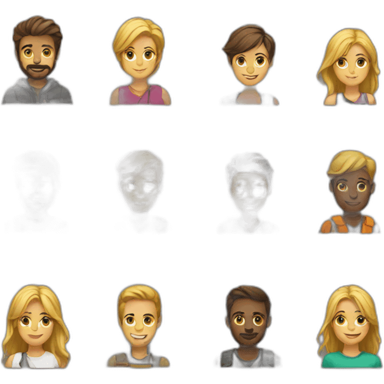 Layout team emoji