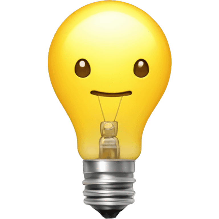 Lightbulb emoji