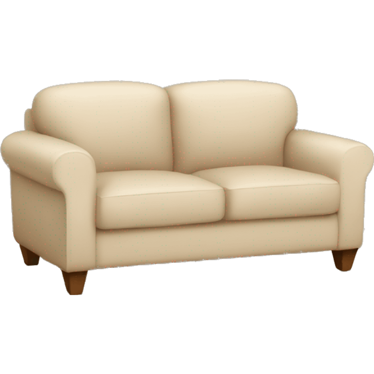 beige 1-seater sofa emoji