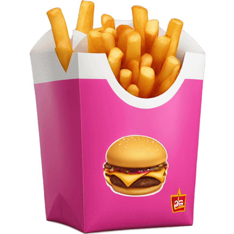 McDonald’s fires with pink packaging  emoji