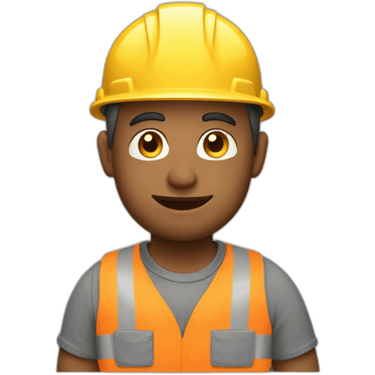 construction man working emoji