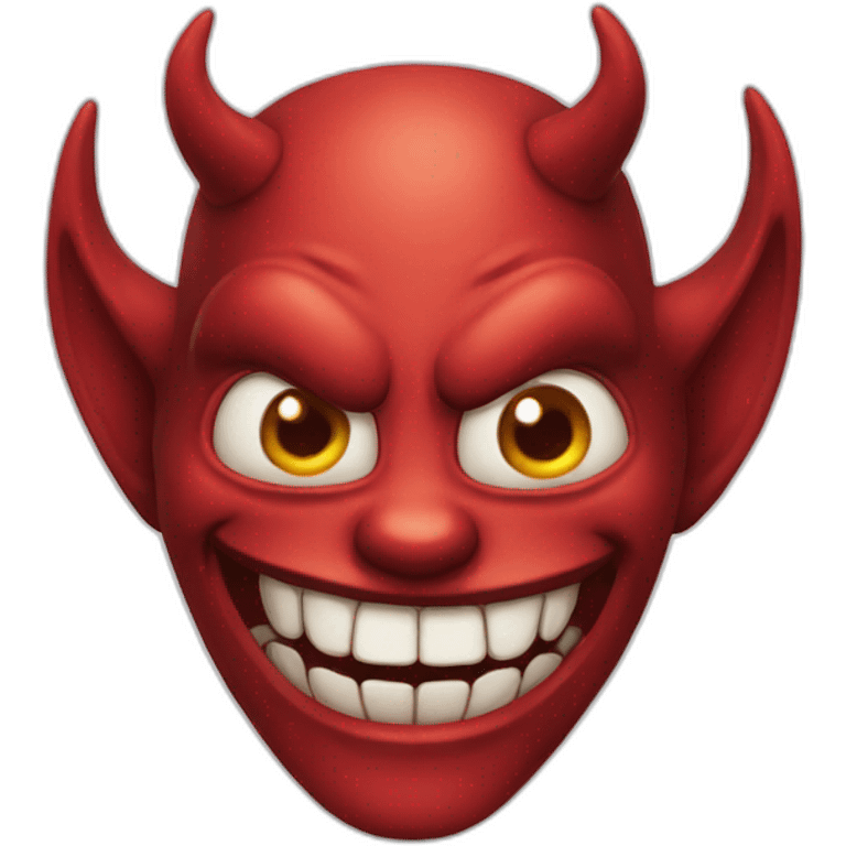 Devil giggle  emoji