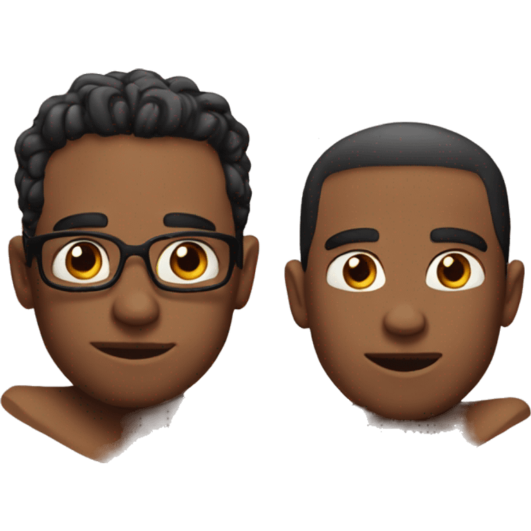 Hot 2 boys  emoji