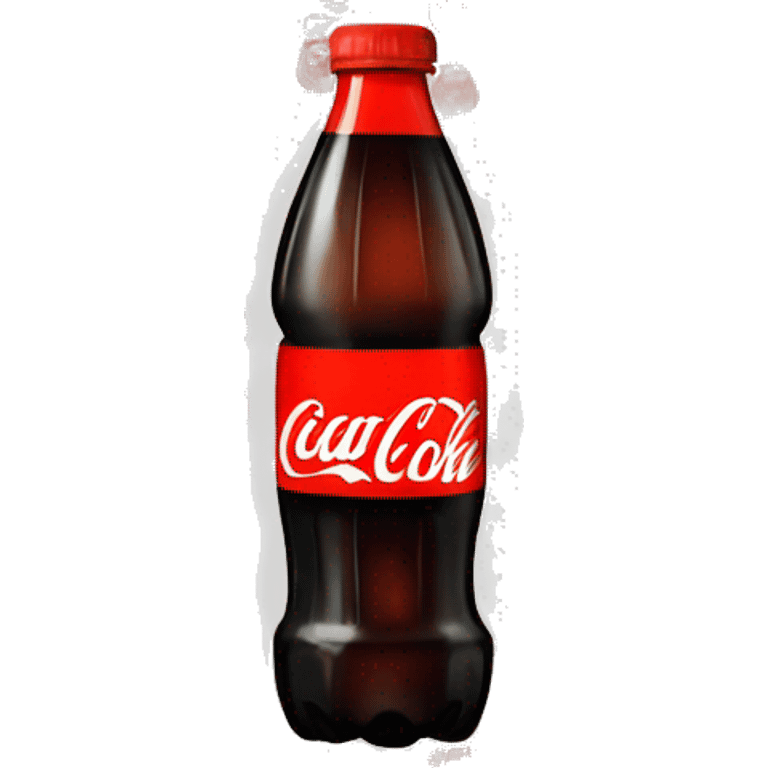 Bottle of coke emoji