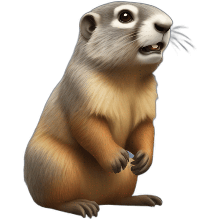 Marmotte emoji