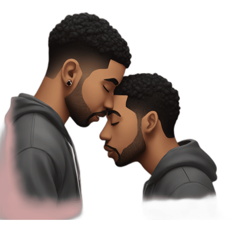 drake kissing 21 savage emoji