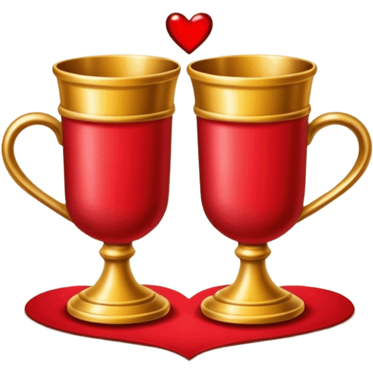 Valentine’s Day Tarot Card Cups emoji