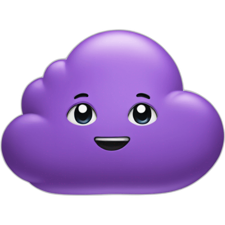 Purple Cloud emoji