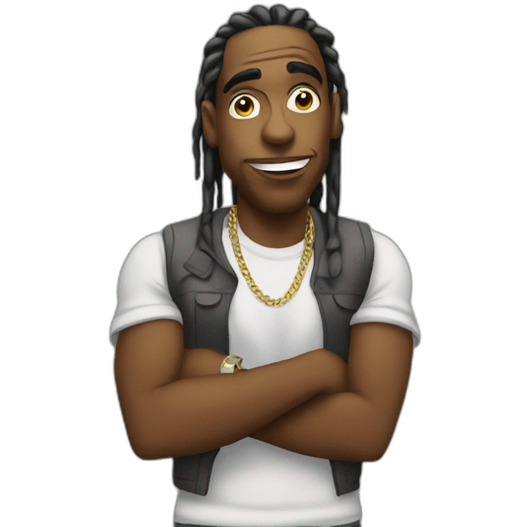 Coolio the rapper emoji