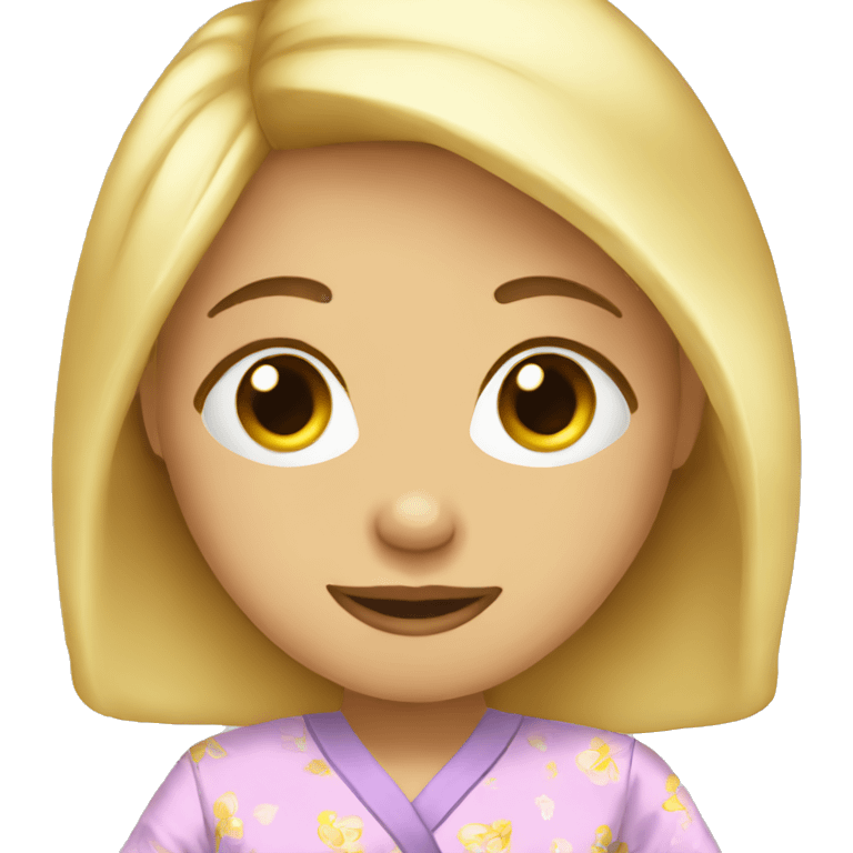 pyjama dress emoji