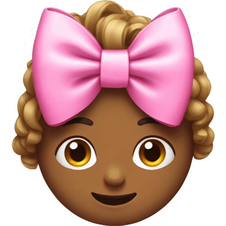 pink bow emoji