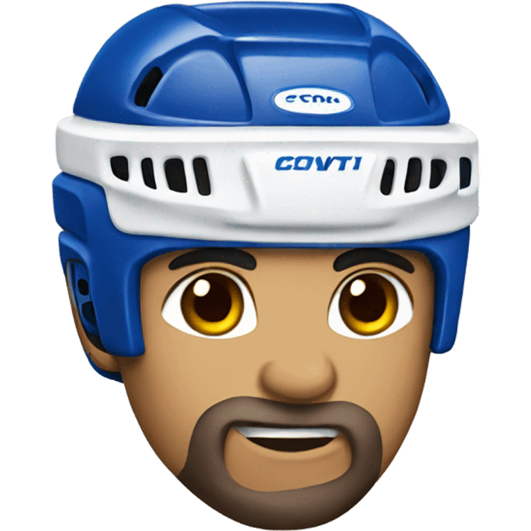 hockey playing g emoji