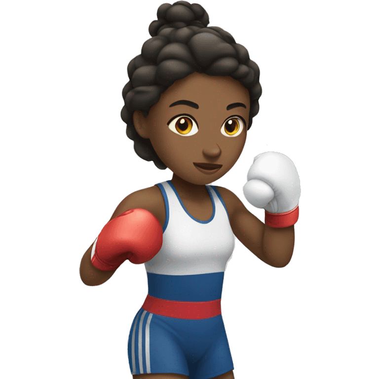 summer olympics girl boxing emoji