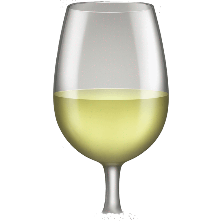 White wine glass emoji