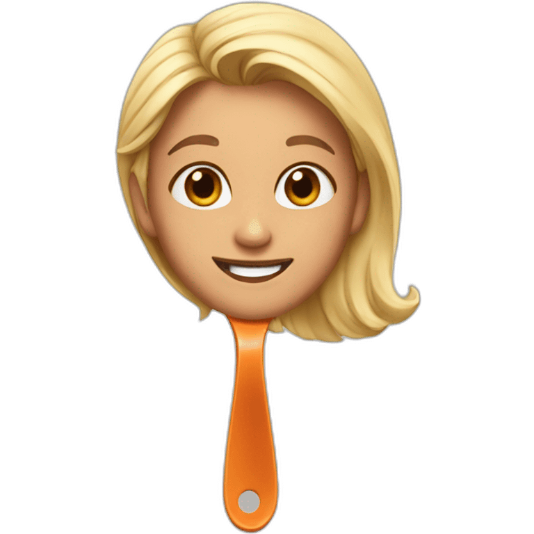 Reese with a spoon emoji