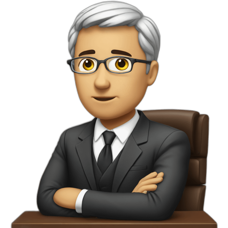 Lawyer in mediation emoji