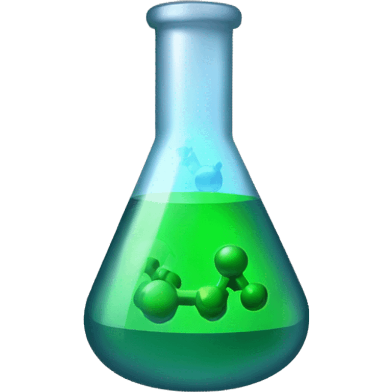 Chemicals being made in a lab emoji