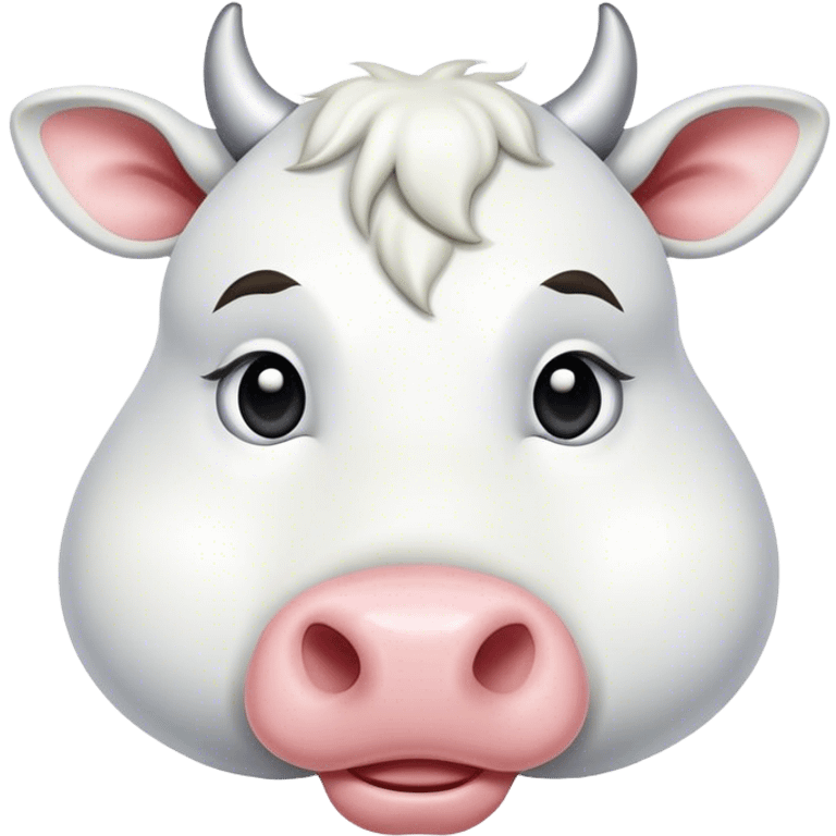 white cow emoji