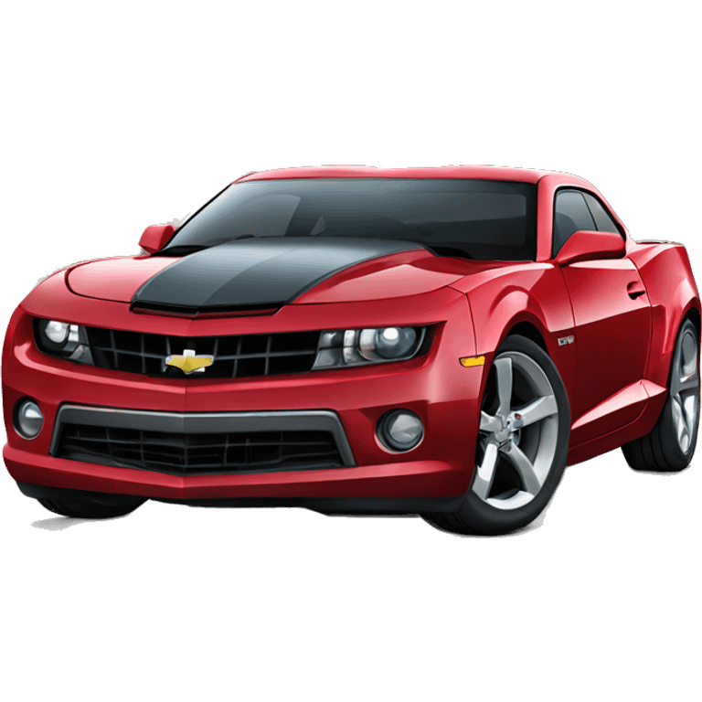 chevy camaro with long dark hair and a  smile emoji