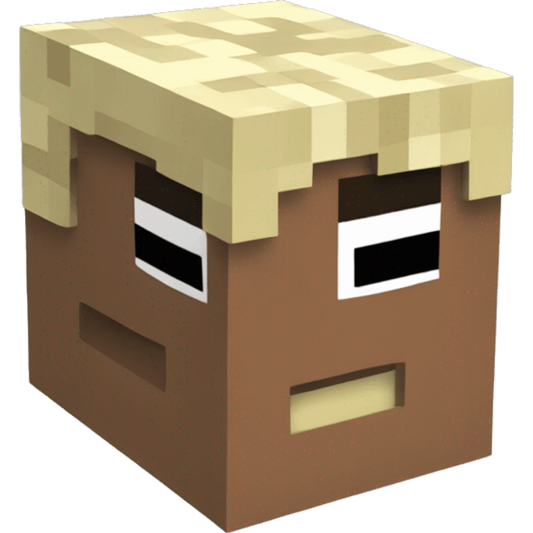 Blok trawy z Minecraft  emoji