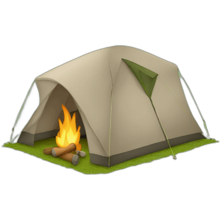 camping emoji