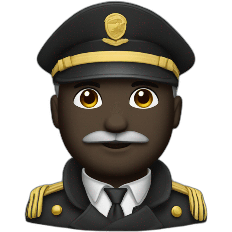 black seal captain emoji