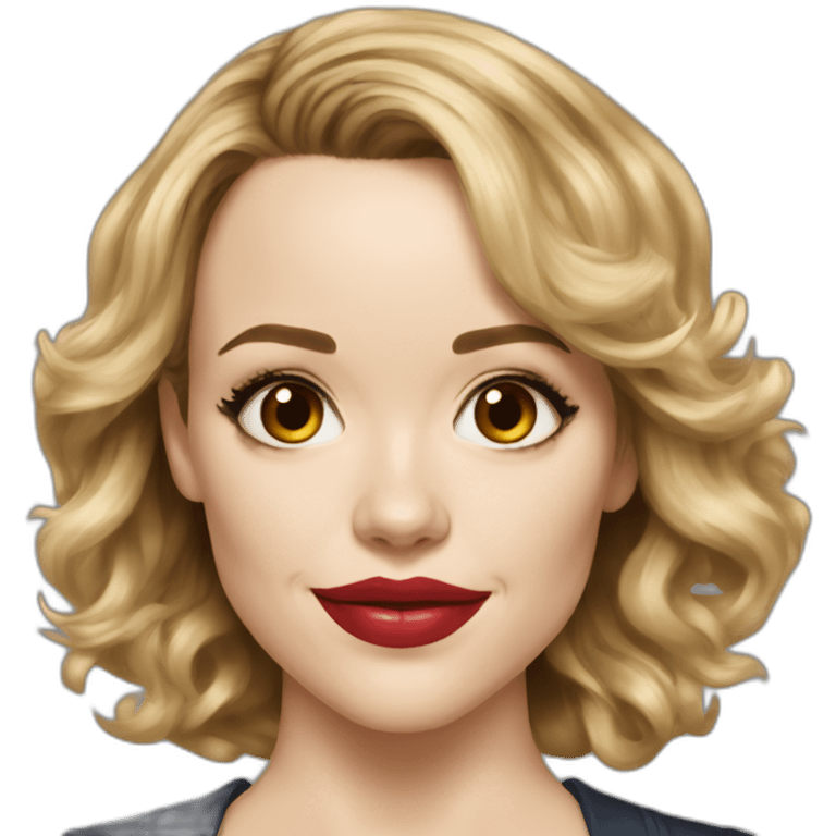 rachel mcadams emoji