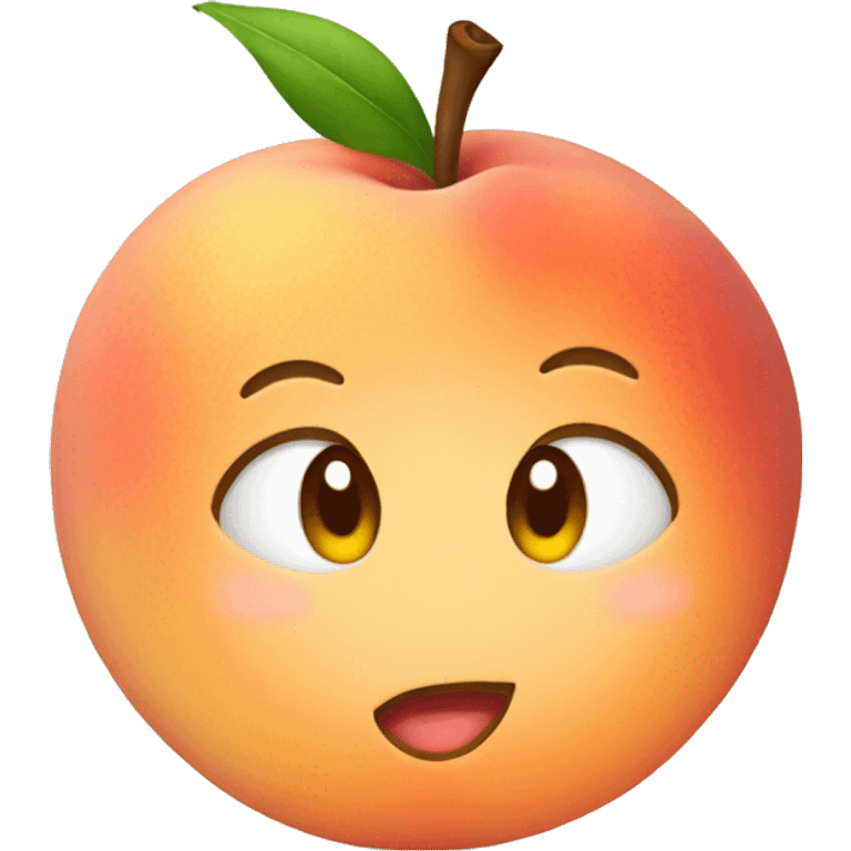 Peach  emoji