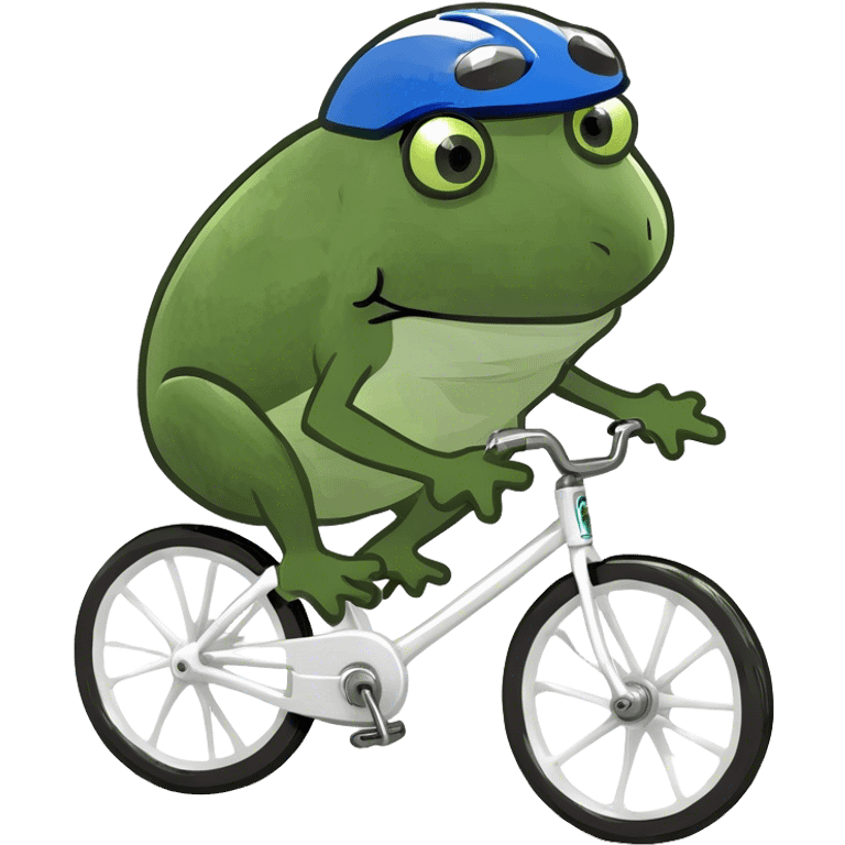 a dinosaur cycling emoji