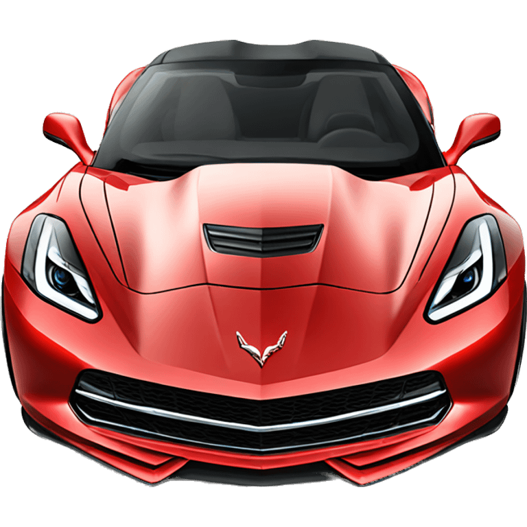 Red corvette emoji