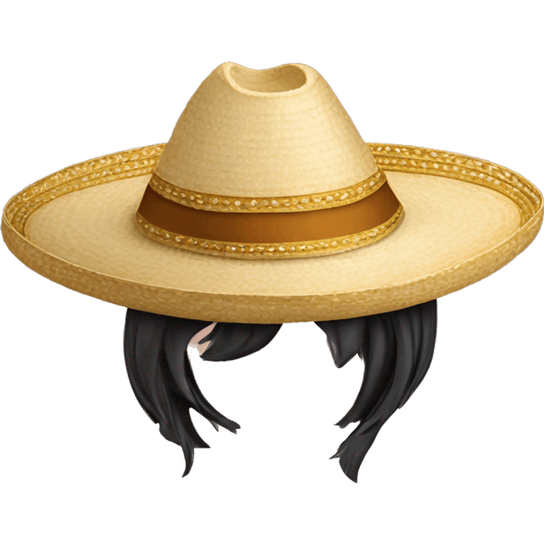 Elegante sombrero emoji