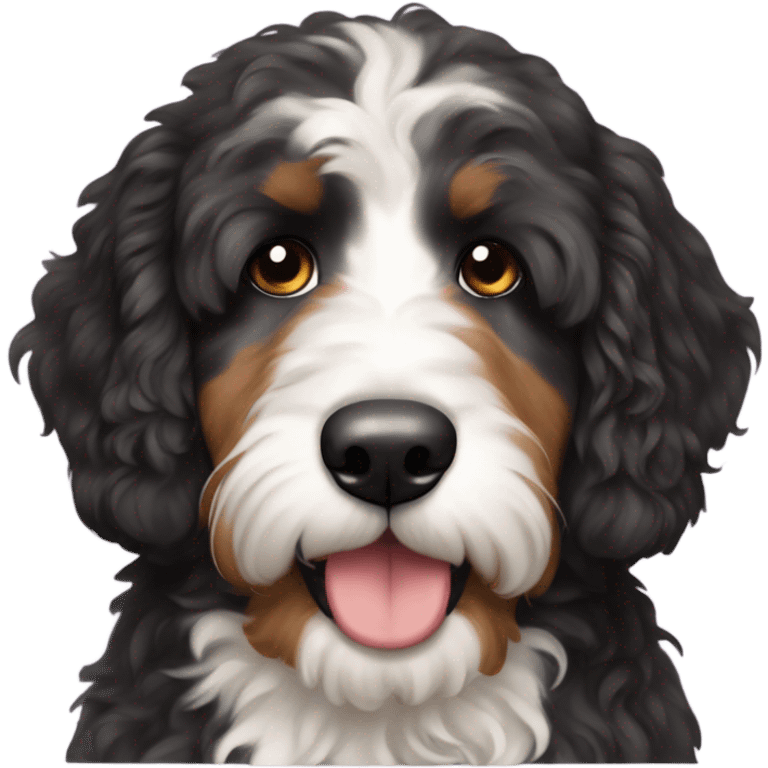 Bernedoodle emoji