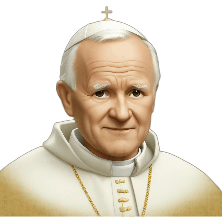 John Paul Ii drool emoji