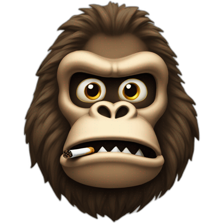 smoking kong emoji