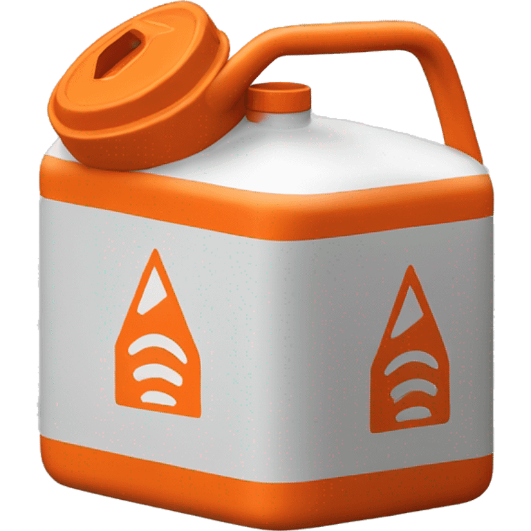 orange gasoline container emoji