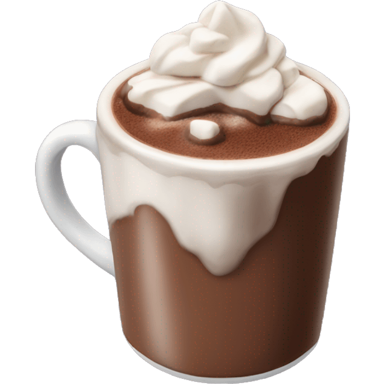 Hot chocolate emoji