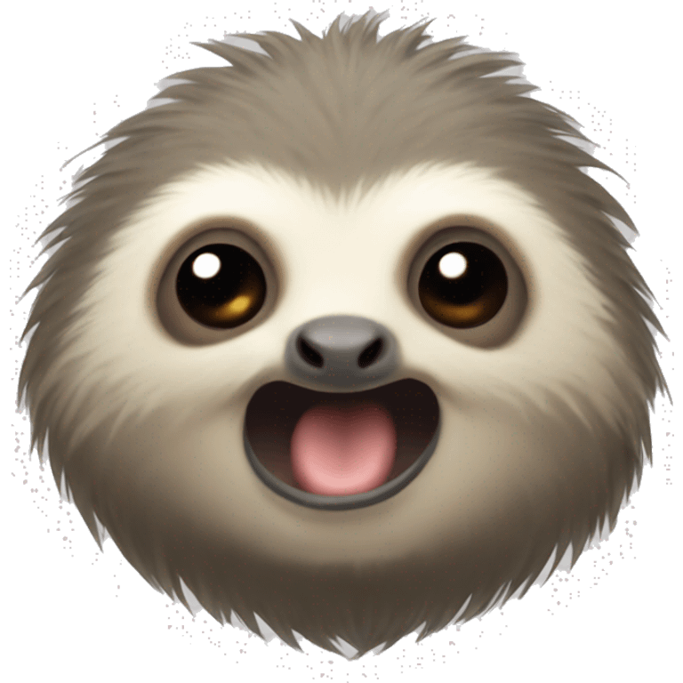 Rat sloth emoji with questionable impression  emoji