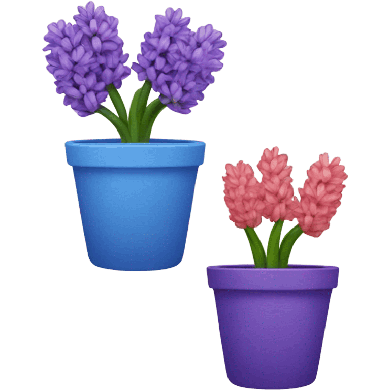 colorful hyacinth pot emoji