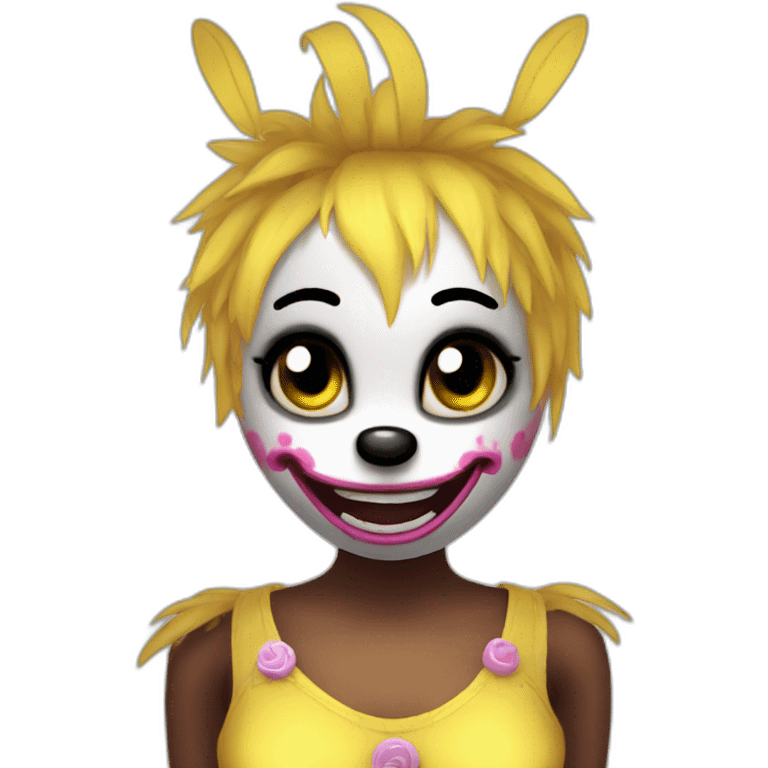 toy chica fnaf fanart emoji