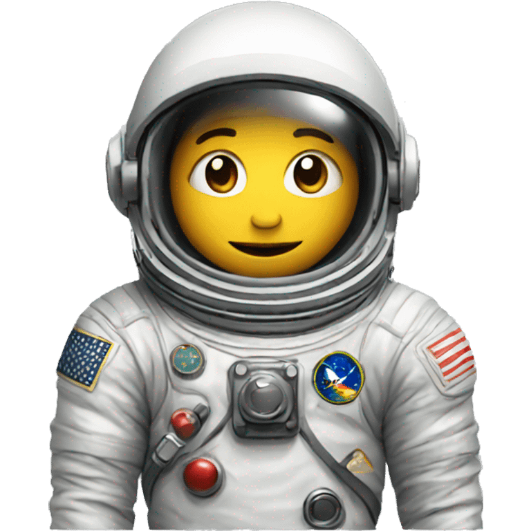 tit astronaut emoji