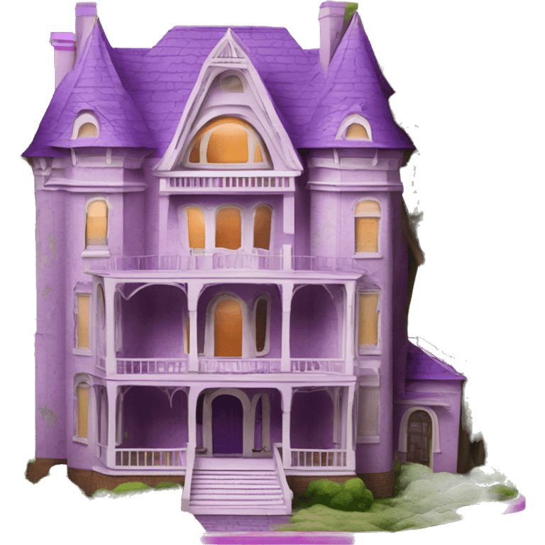 Paperscape Barbie’s sprawling 5 story tall haunted dream mansion  emoji