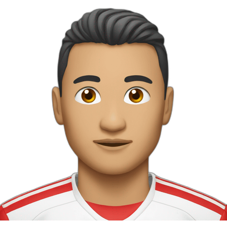 Soccer player from Kyrgyzstan emoji