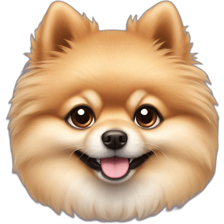 cute pomeranian emoji