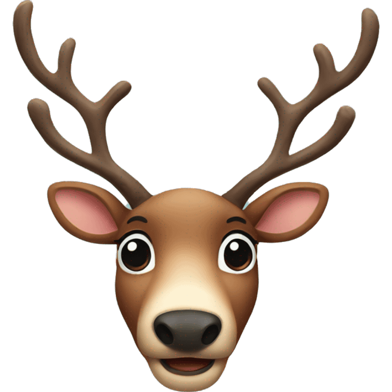 Reindeer emoji