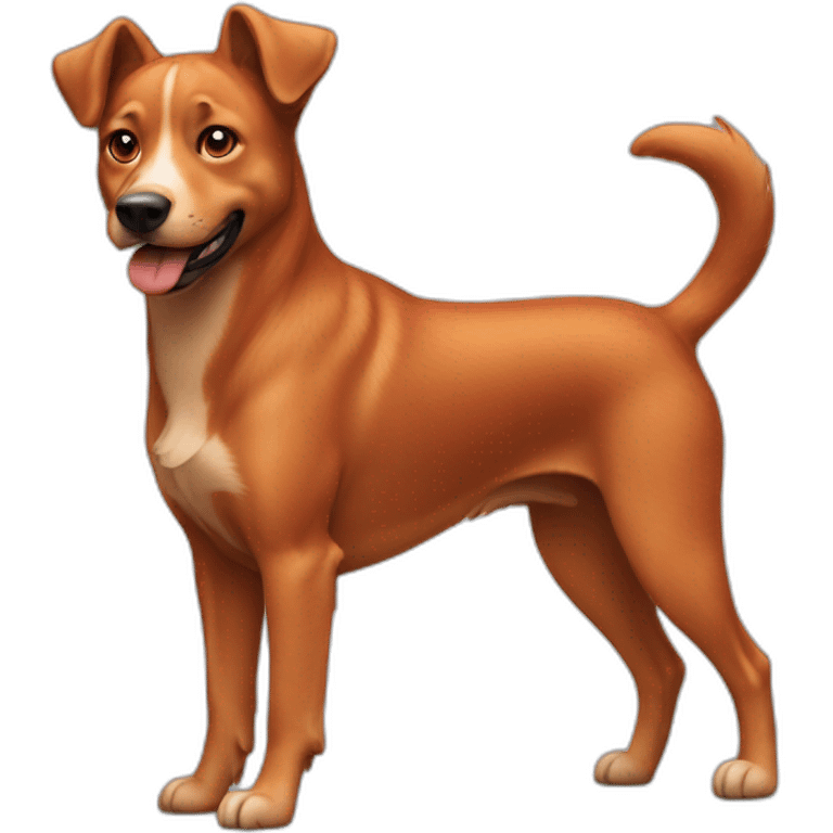 Red Dog training  emoji