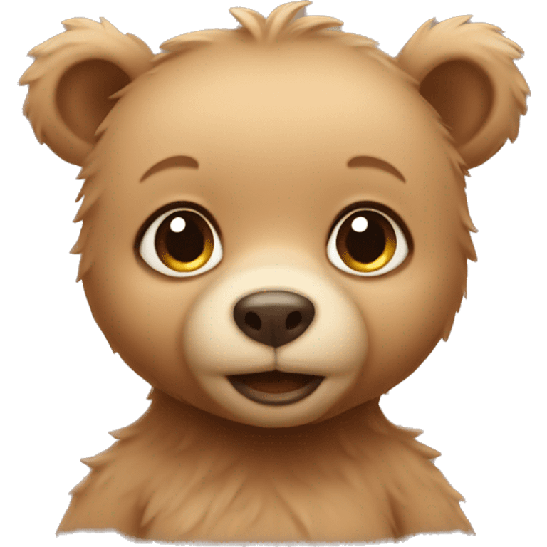 Baby bear emoji