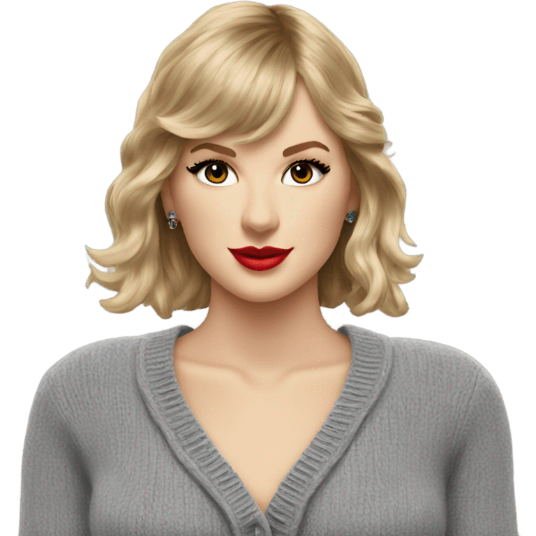 Taylor swift cardigan  emoji