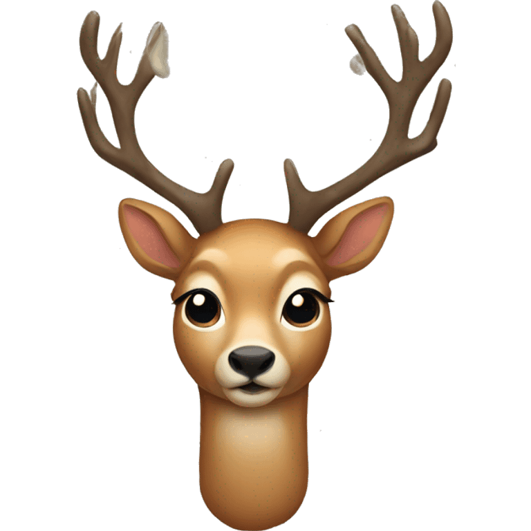 Deer Christmas  emoji